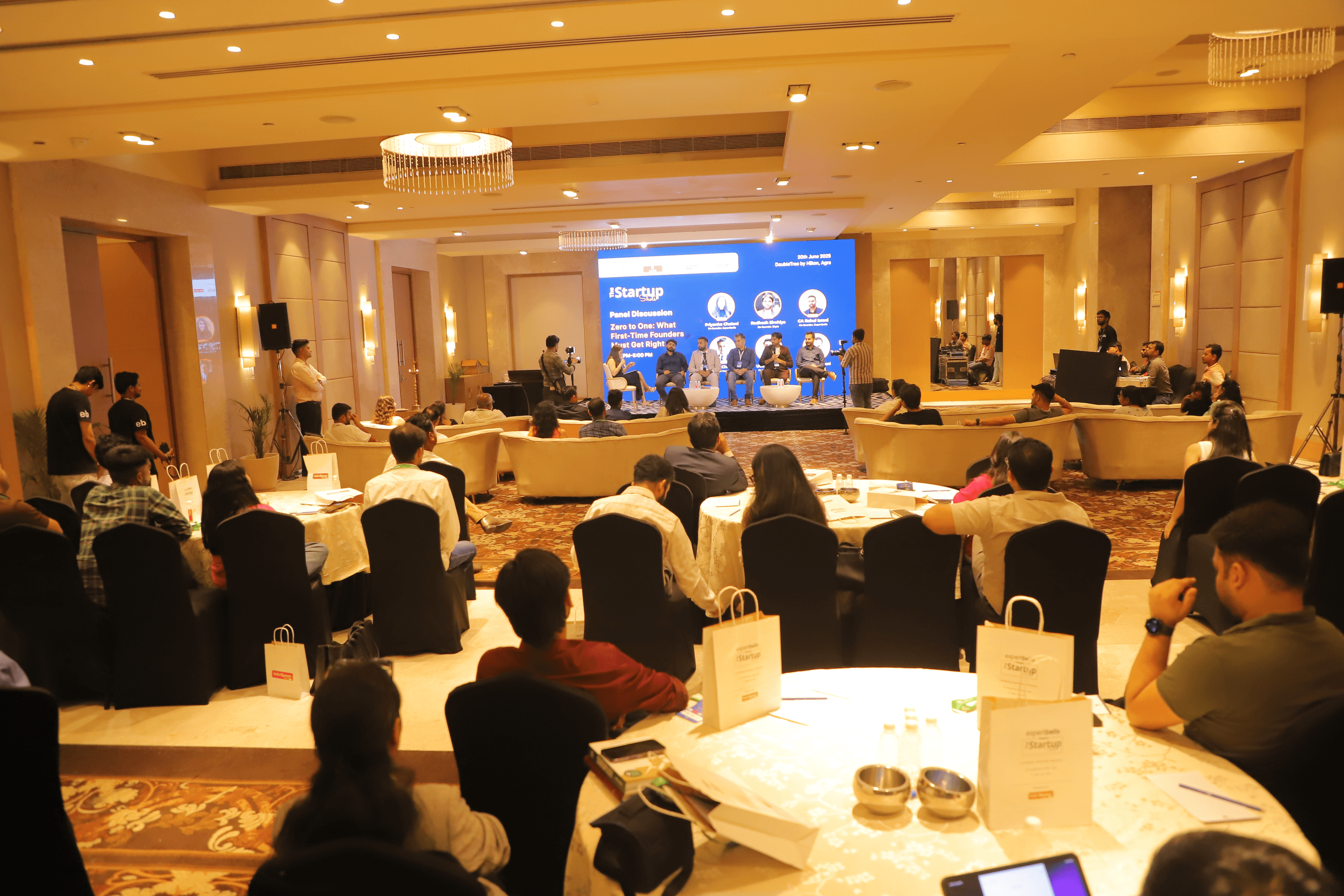 Attendees taking part in a hands-on workshop session
